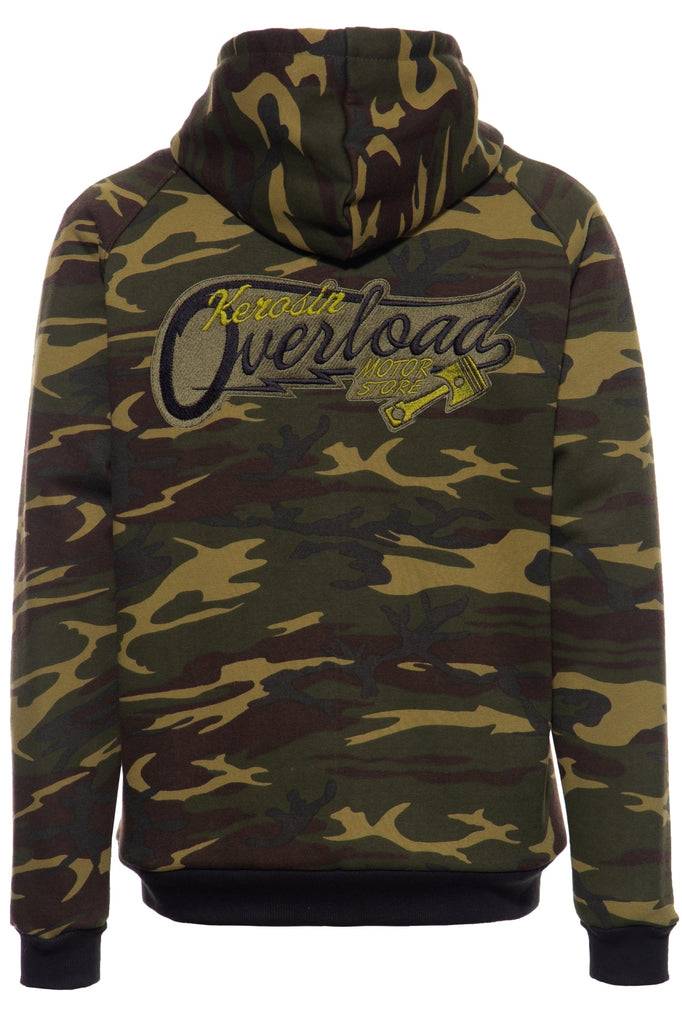 Queen Kerosin Sweatjacke mit separatem Softshell-Innenfutter «Kerosin Overload» JETZT KAUFEN