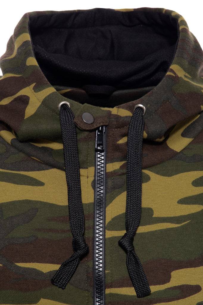 Queen Kerosin Sweatjacke mit separatem Softshell-Innenfutter «Kerosin Overload» JETZT KAUFEN