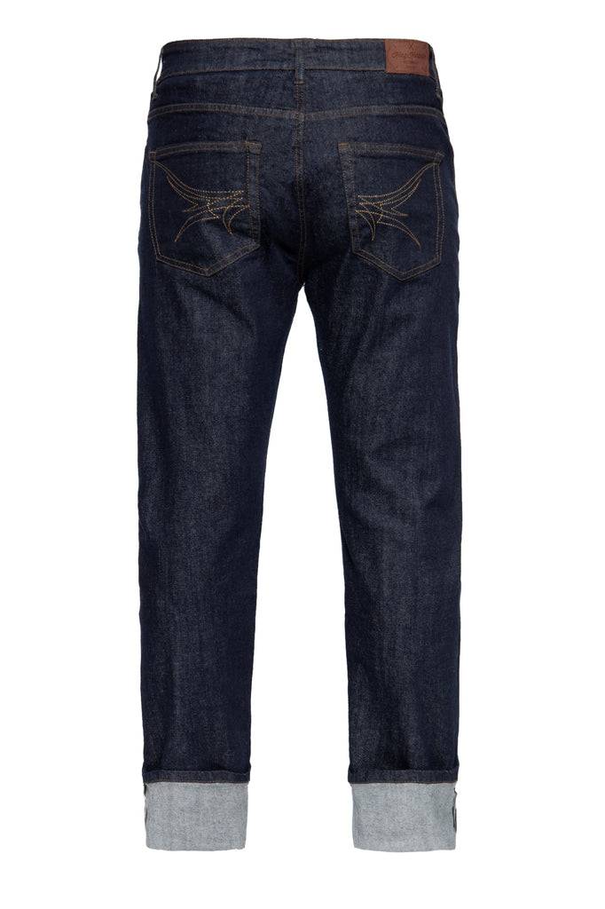 Queen Kerosin Selvedge Jeans mit Stretch «Robin Selvedge» Neueste Stile