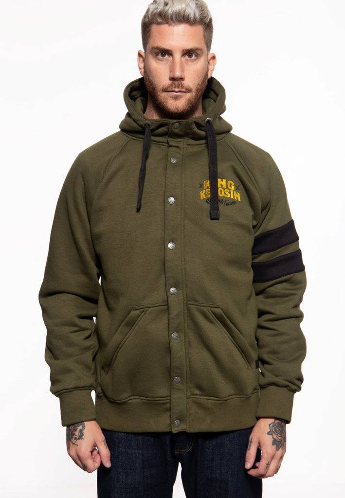 Queen Kerosin Sweatjacke mit Kapuze «Speedway Kings» Letzter Tag