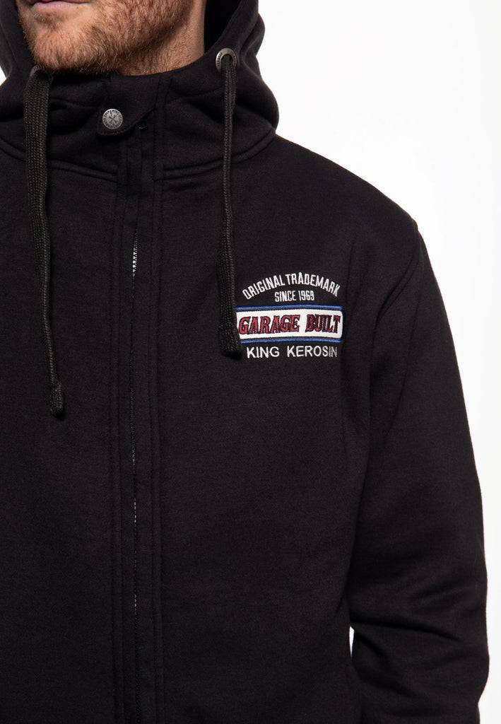 Queen Kerosin Sweatjacke mit Kapuze «Garage Built» Zeitbegrenzte Promotion