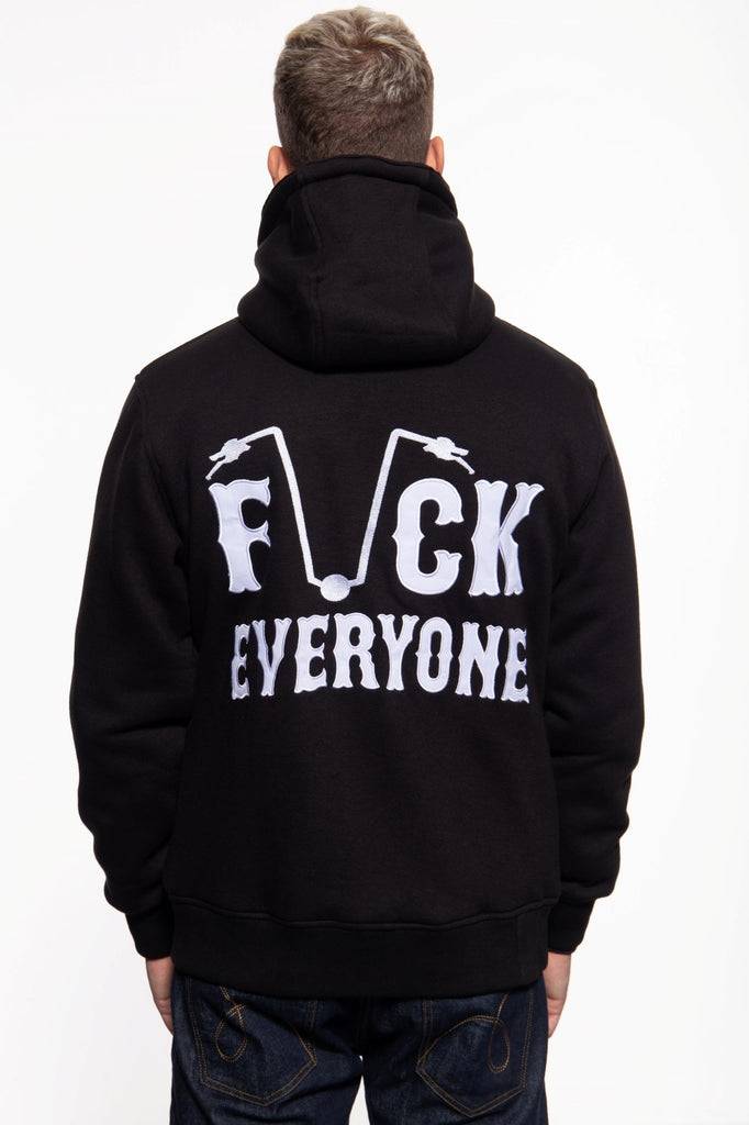 Queen Kerosin Sweatjacke «Fuck Everyone» Bis zu 50% Rabatt