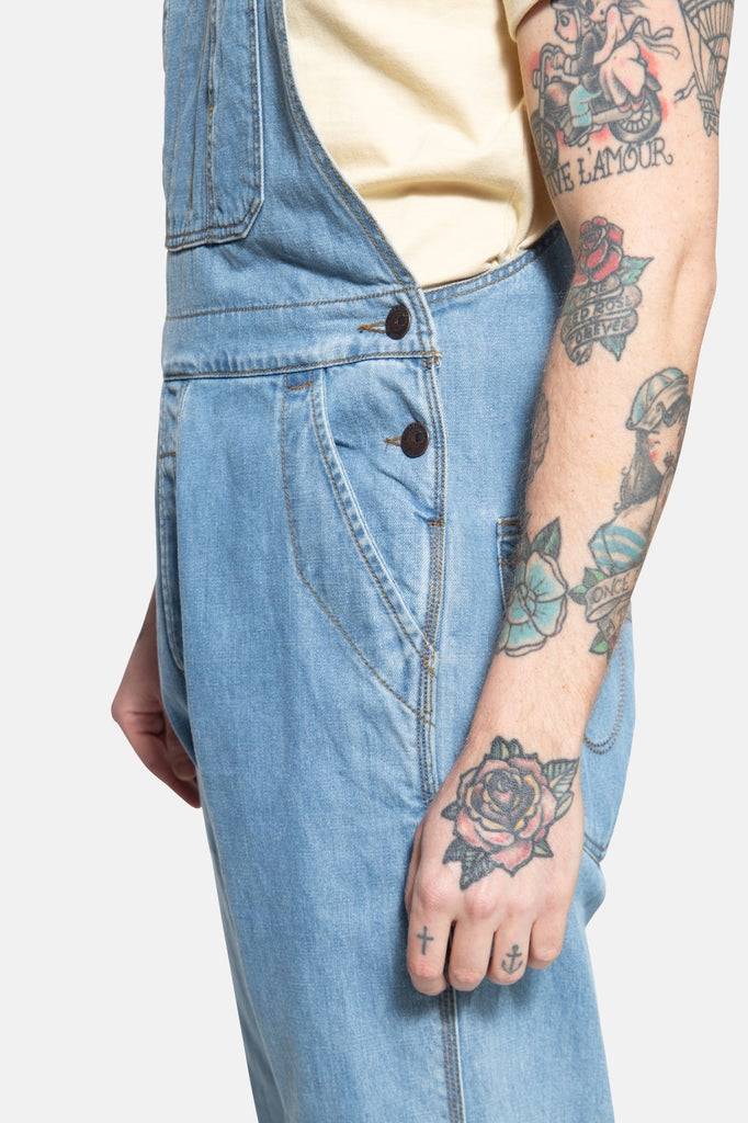 Queen Kerosin Latzhose im Workwear-Style Sonderangebot der Fabrik
