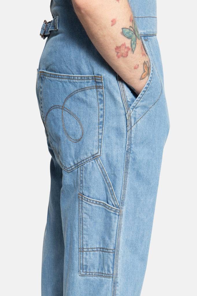 Queen Kerosin Latzhose im Workwear-Style Sonderangebot der Fabrik