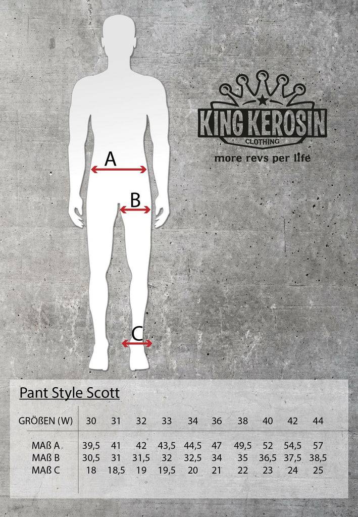 Queen Kerosin 5-Pocket Jeans Tint Wash «Scott» Bis zu 55% Rabatt