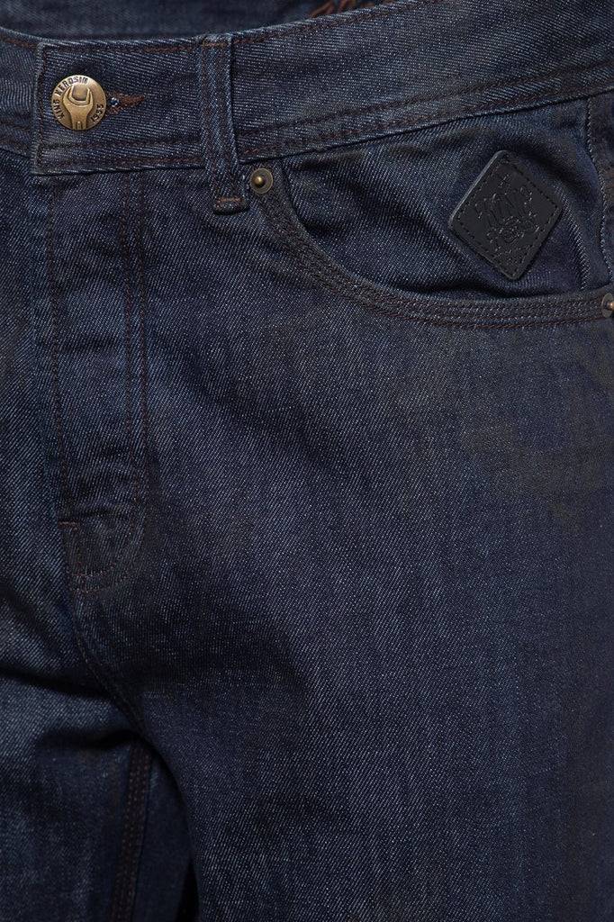 Queen Kerosin Denim 5-Pocket Jeans Dirt Washed «Scott» Discount Store für neue Produkte