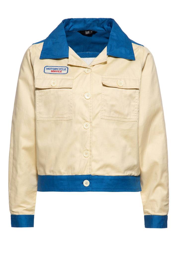Queen Kerosin Workwear Jacke «Faster Then The Wind» Rabatte dieses Monats