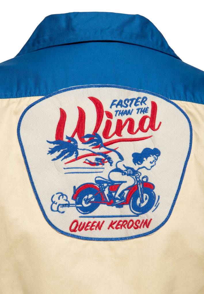 Queen Kerosin Workwear Jacke «Faster Then The Wind» Rabatte dieses Monats
