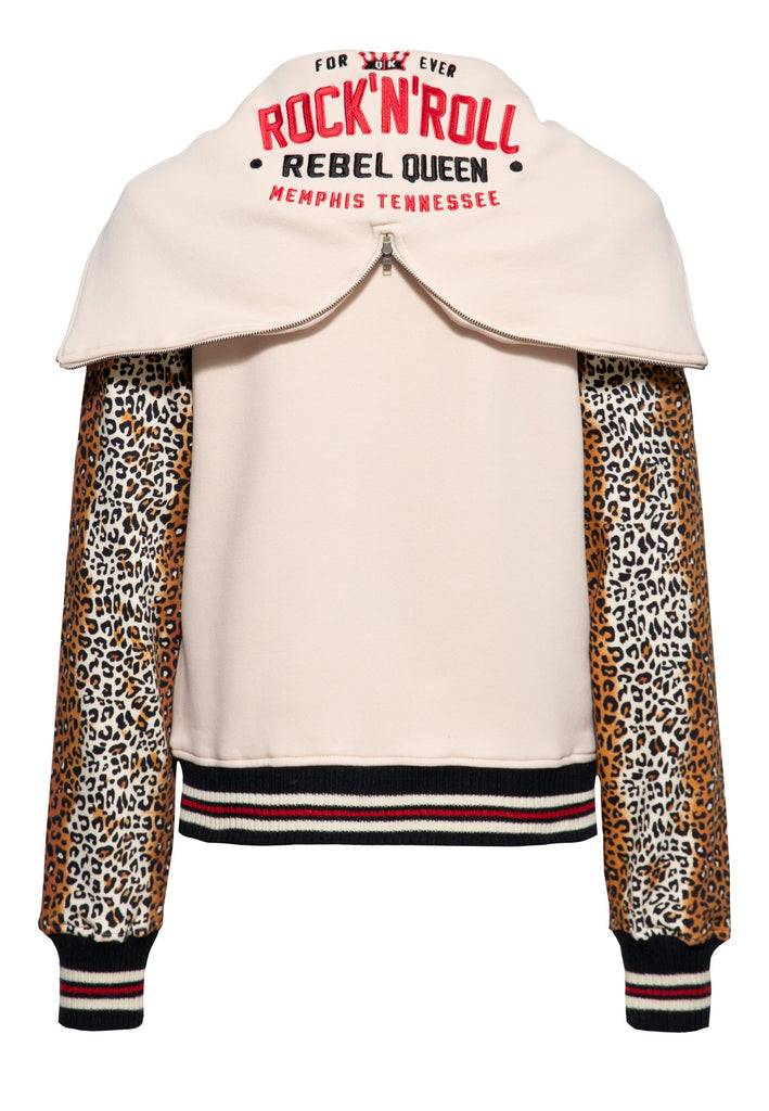 Queen Kerosin College Jacke «Rock'n'Roll Rebel Queen» Fabrikverkauf