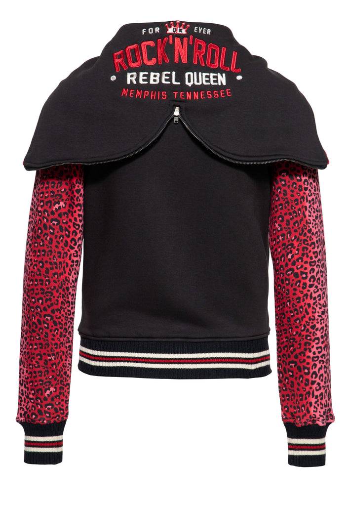 Queen Kerosin College Jacke «Rock'n'Roll Rebel Queen» Fabrikverkauf