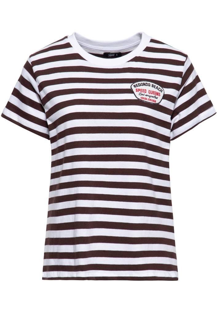 Queen Kerosin T-Shirt «Redondo Beach - Speed Queens» Limitierter Zeitrabatt