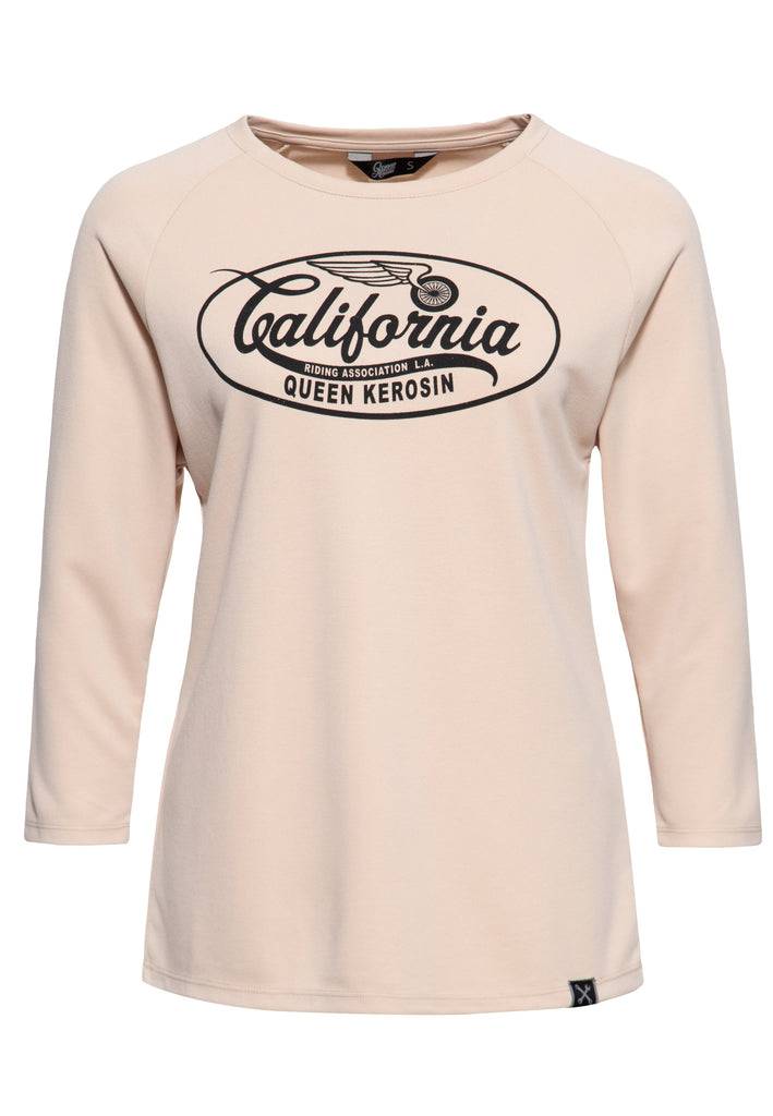 Queen Kerosin Langarmshirt «California» Rabatt