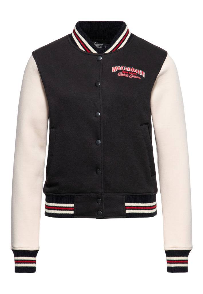 Queen Kerosin College Jacke «We Can Do It!» Weihnachtsangebot