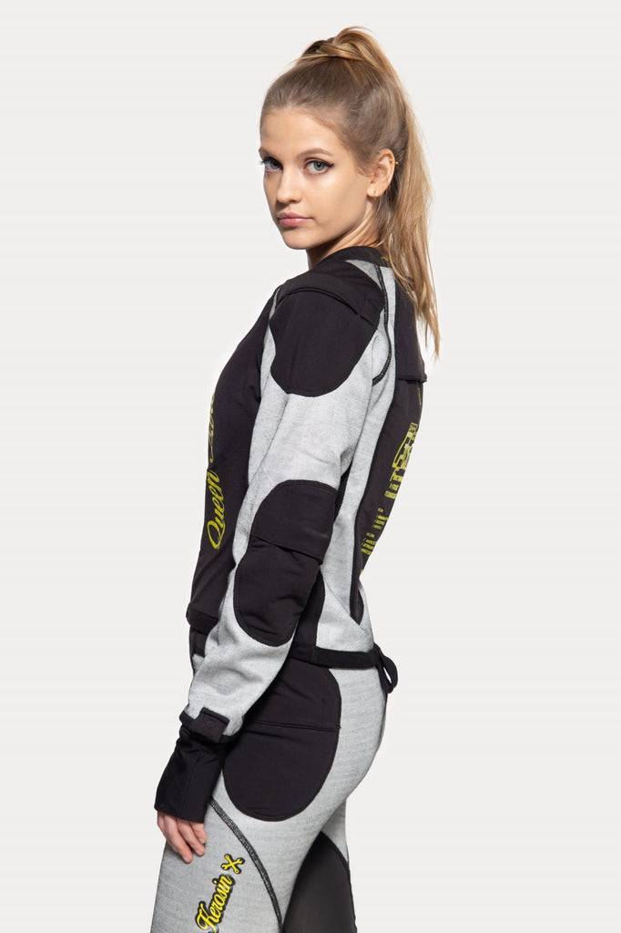 Queen Kerosin Motorradinnenjacke «Kustombuilt - Motor Gear» Lagerräumung