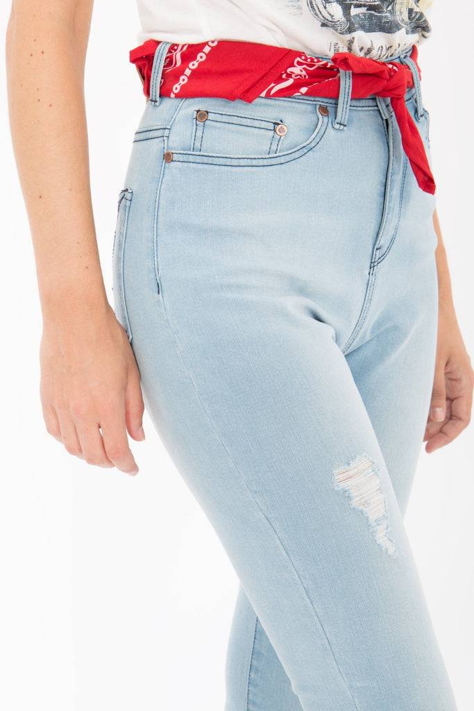 Queen Kerosin High Waist Jeans Betty Fit «Betty Fit» Kauf eins, bekomm eins gratis