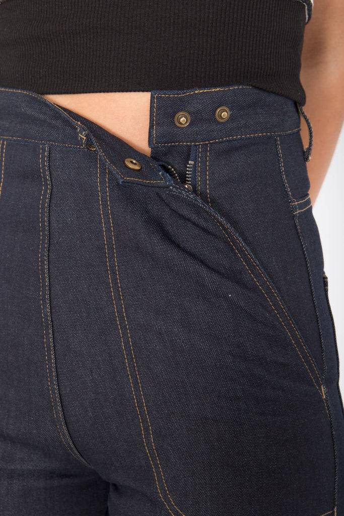 Queen Kerosin Authentic Selvedge Jeans «Red Selvedge» Tägliche Deals