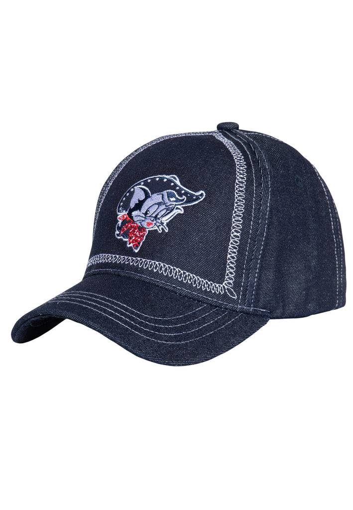 Queen Kerosin Baseball Cap «Rebel At Heart Texas Pride» VIP-Rabatte