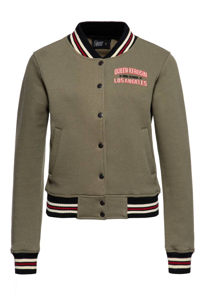 Queen Kerosin College Jacke «Beep Beep» Super Sparpreis