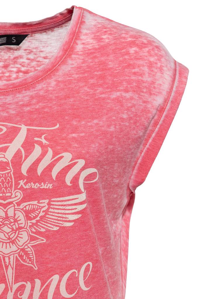Queen Kerosin T-Shirt «No Time For Romance» JETZT KAUFEN