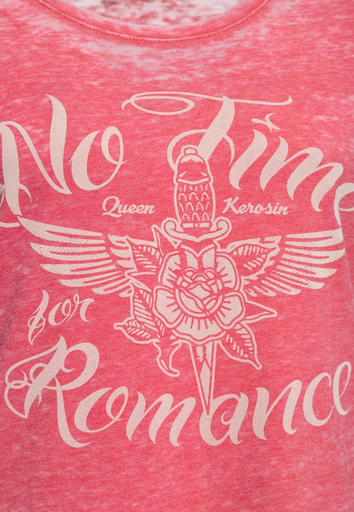 Queen Kerosin T-Shirt «No Time For Romance» JETZT KAUFEN