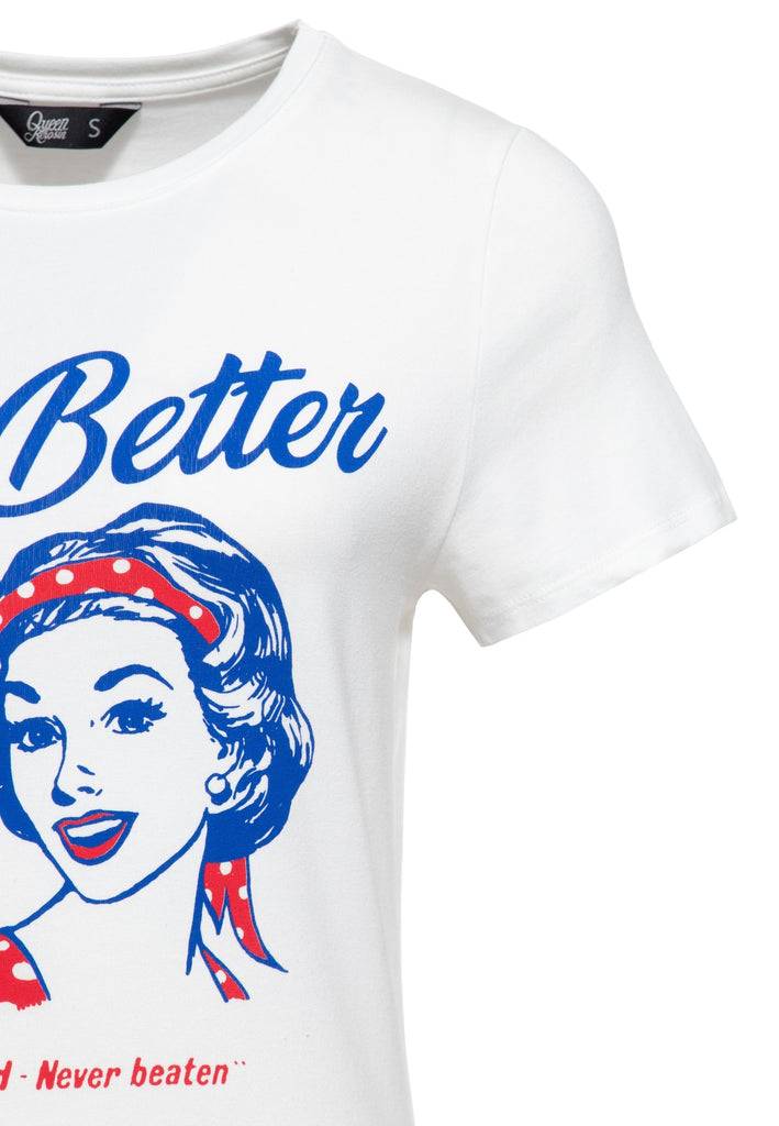 Queen Kerosin T-Shirt «Tastes Better» Nur für heute