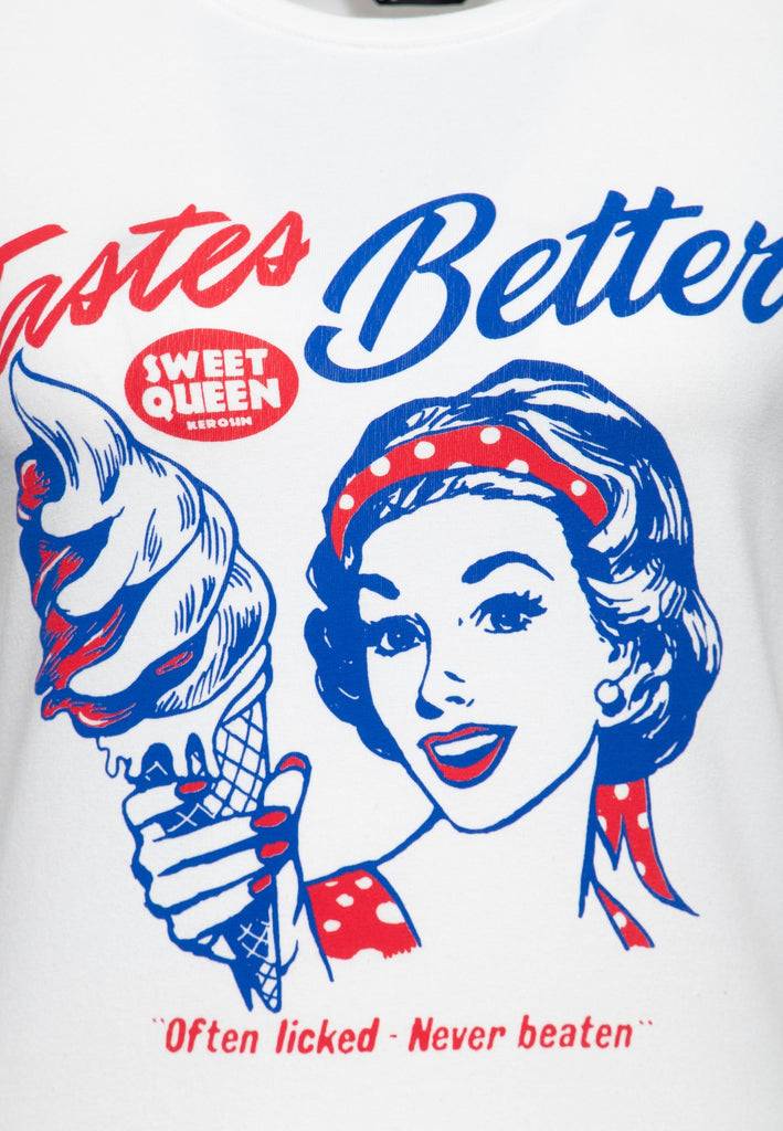 Queen Kerosin T-Shirt «Tastes Better» Nur für heute