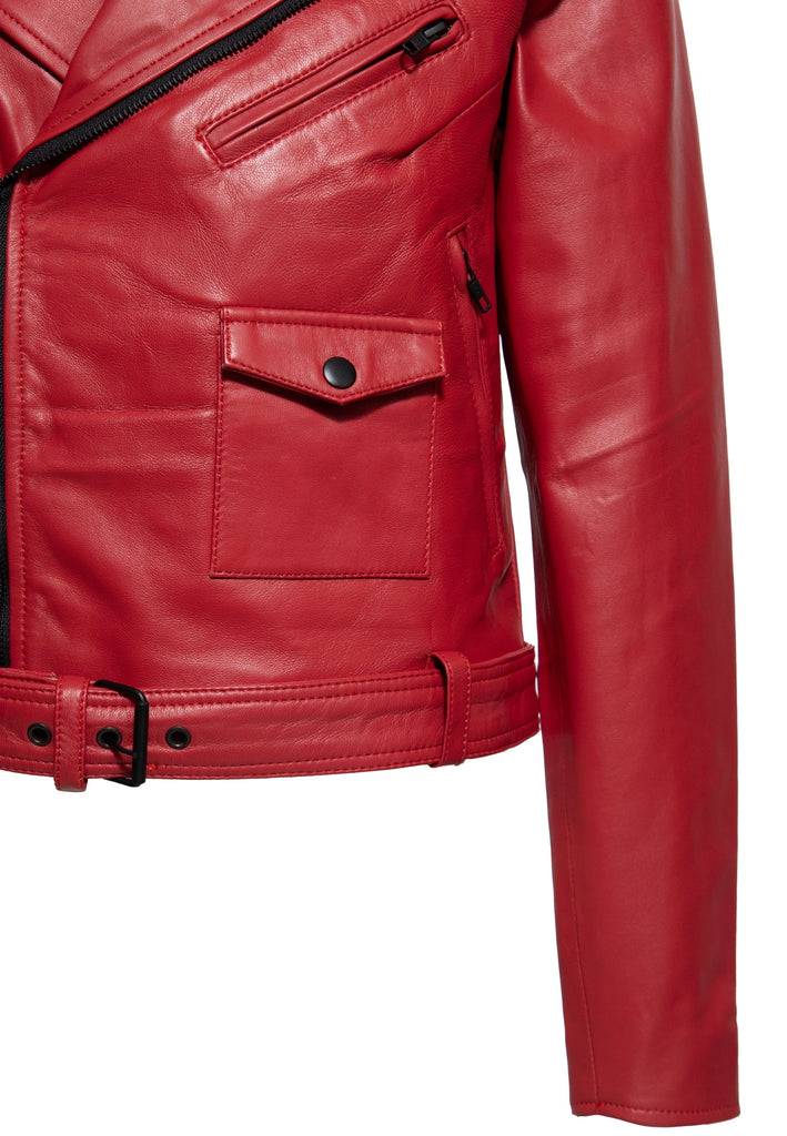 Queen Kerosin Lederjacke «Marlon» Riesige Rabatte