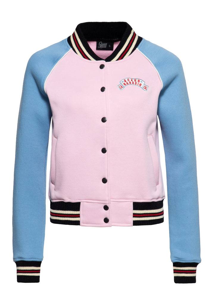 Queen Kerosin Collegejacke «Queen of Liberty» 50% Rabatt mit kostenlosem Versand