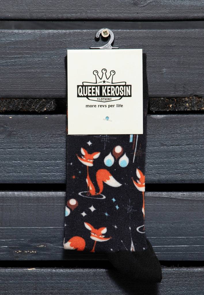 Queen Kerosin Socken «Foxy» Begrenzt auf 3 Tage