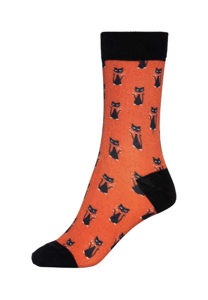Queen Kerosin Socken «Cat» Speichern exportieren