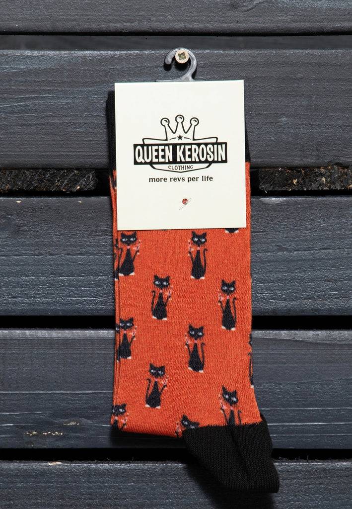 Queen Kerosin Socken «Cat» Speichern exportieren