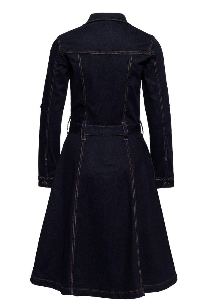 Queen Kerosin Workwear Swing Kleid Online