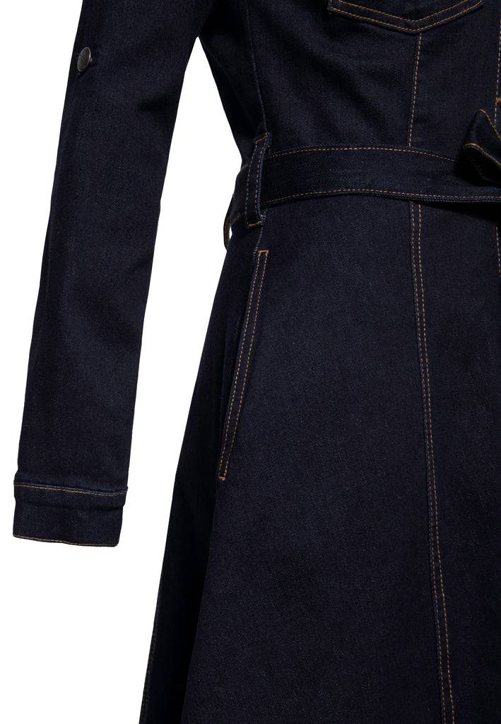Queen Kerosin Workwear Swing Kleid Online