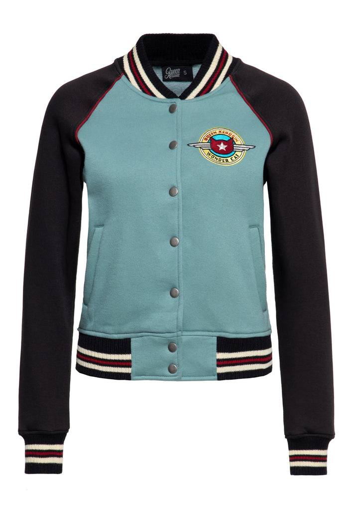 Queen Kerosin College Jacke «Wonder Cat» Hotsell