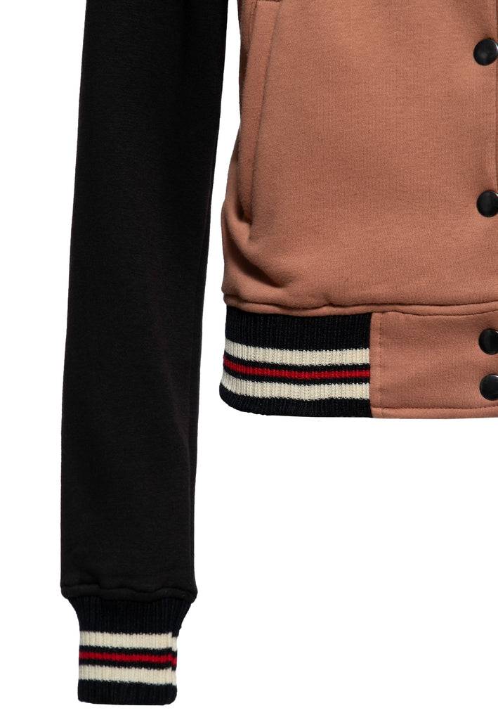 Queen Kerosin College Jacke «Built it up!» im Angebot