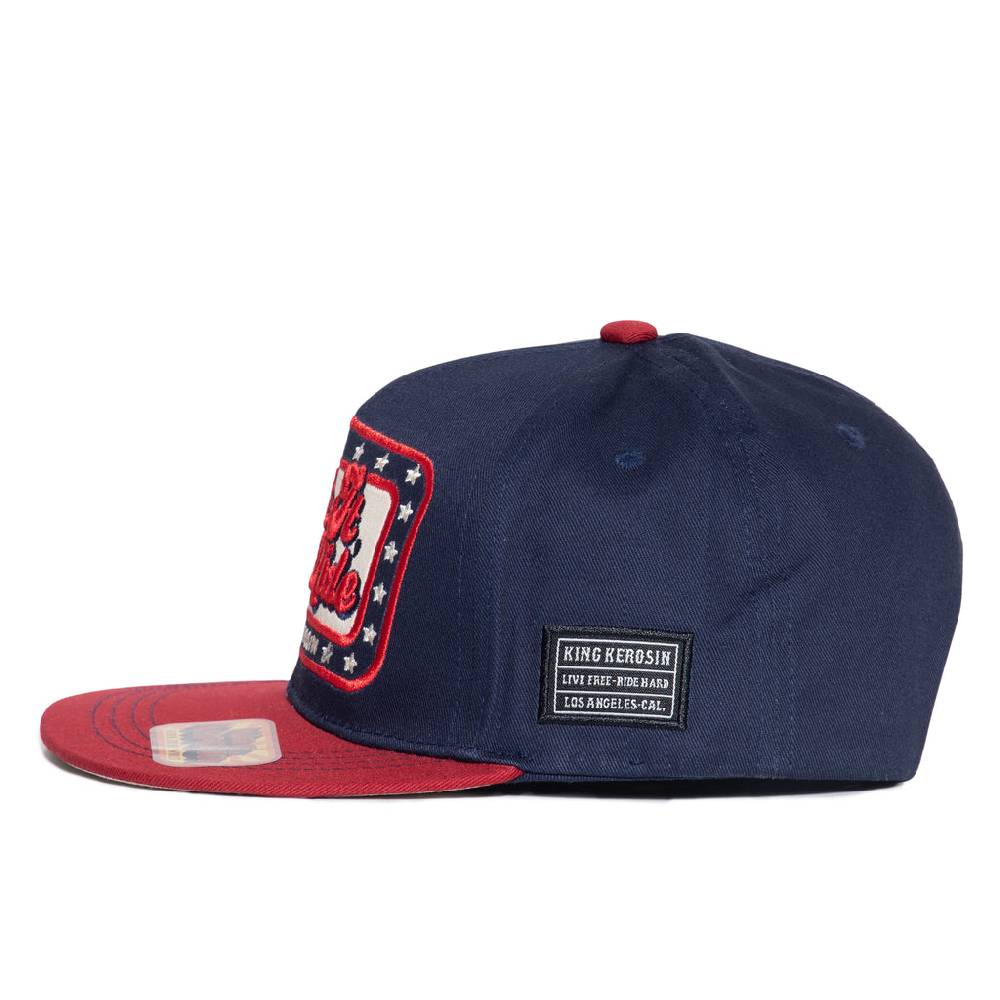 Queen Kerosin Snapback Cap «Fuck It - Lets Ride» Online Shopping