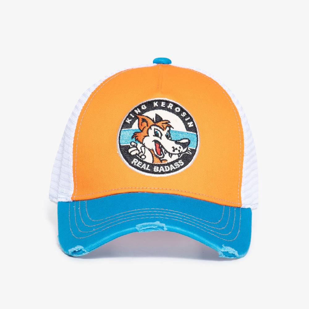 Queen Kerosin Trucker Cap «Real Badass» Weihnachtsangebot