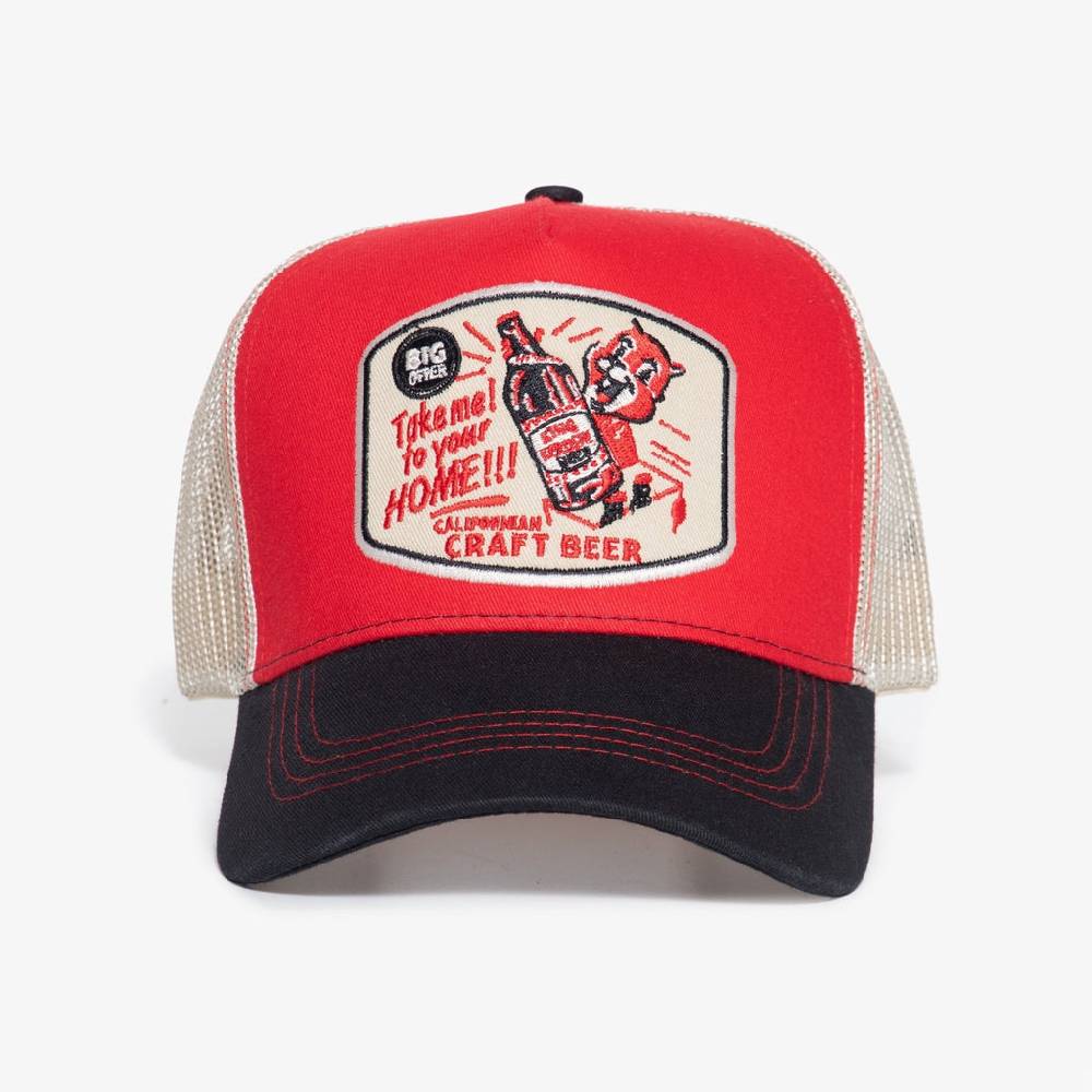 Queen Kerosin Trucker Cap «Craft Beer» Valentinstagsangebot