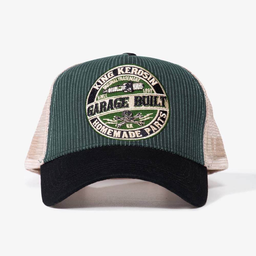 Queen Kerosin Trucker Cap «Garage Built» Lagerräumung