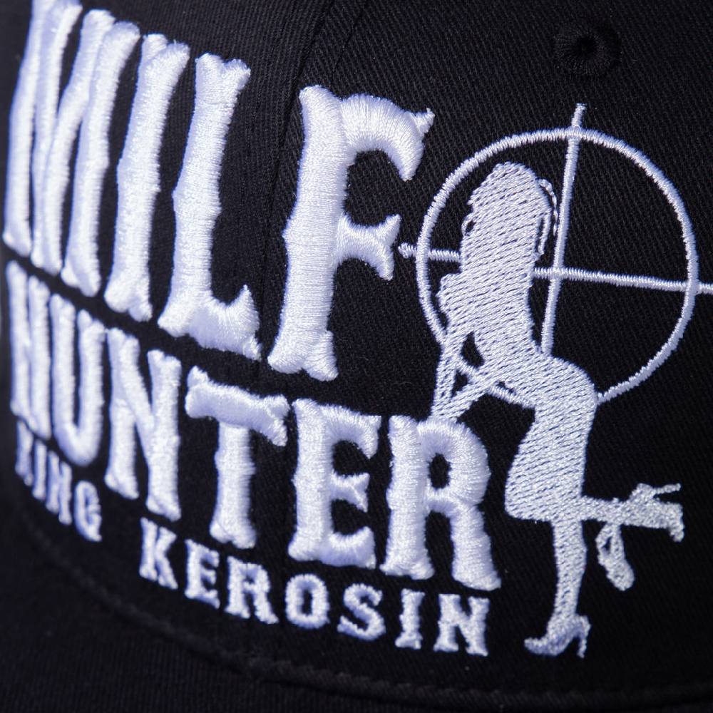 Queen Kerosin Snapback Cap «Milf Hunter» Heißer Verkauf