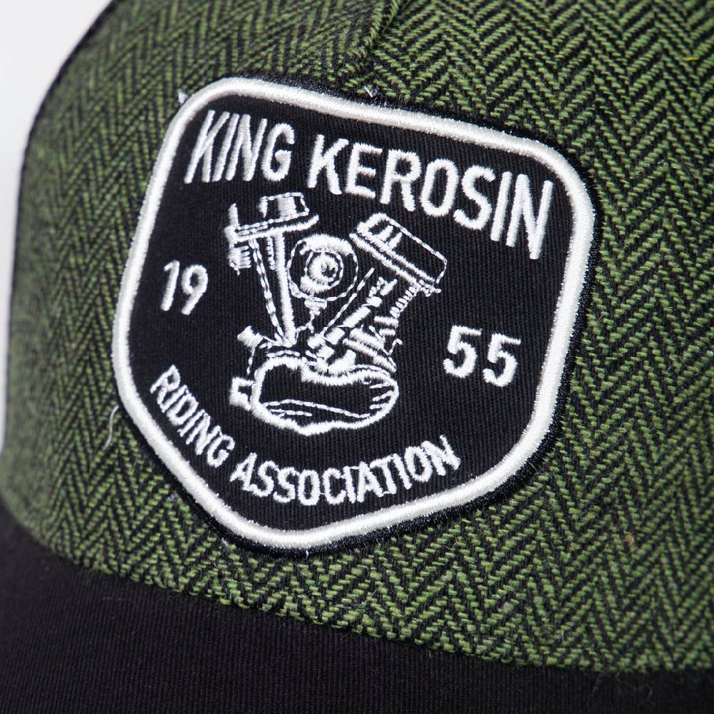 Queen Kerosin Trucker Cap «Riding Association» Neueste Mode