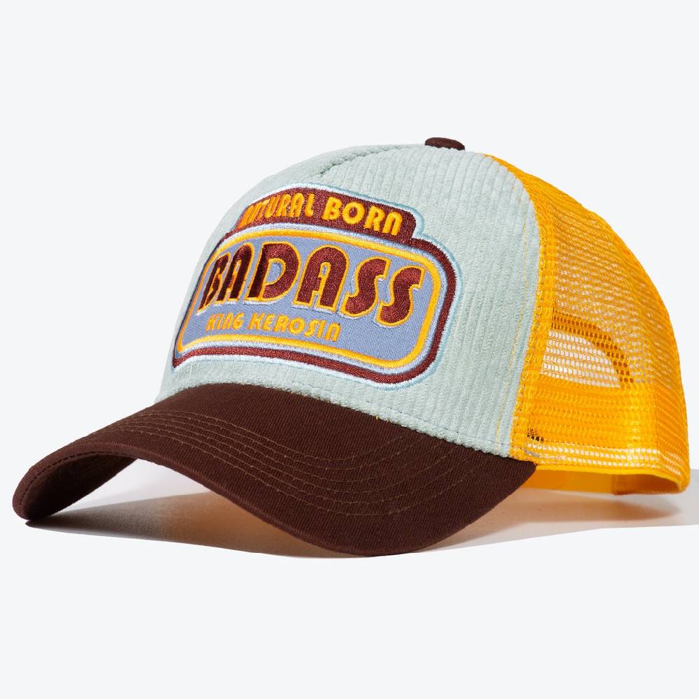 Queen Kerosin Trucker Cap «Badass»