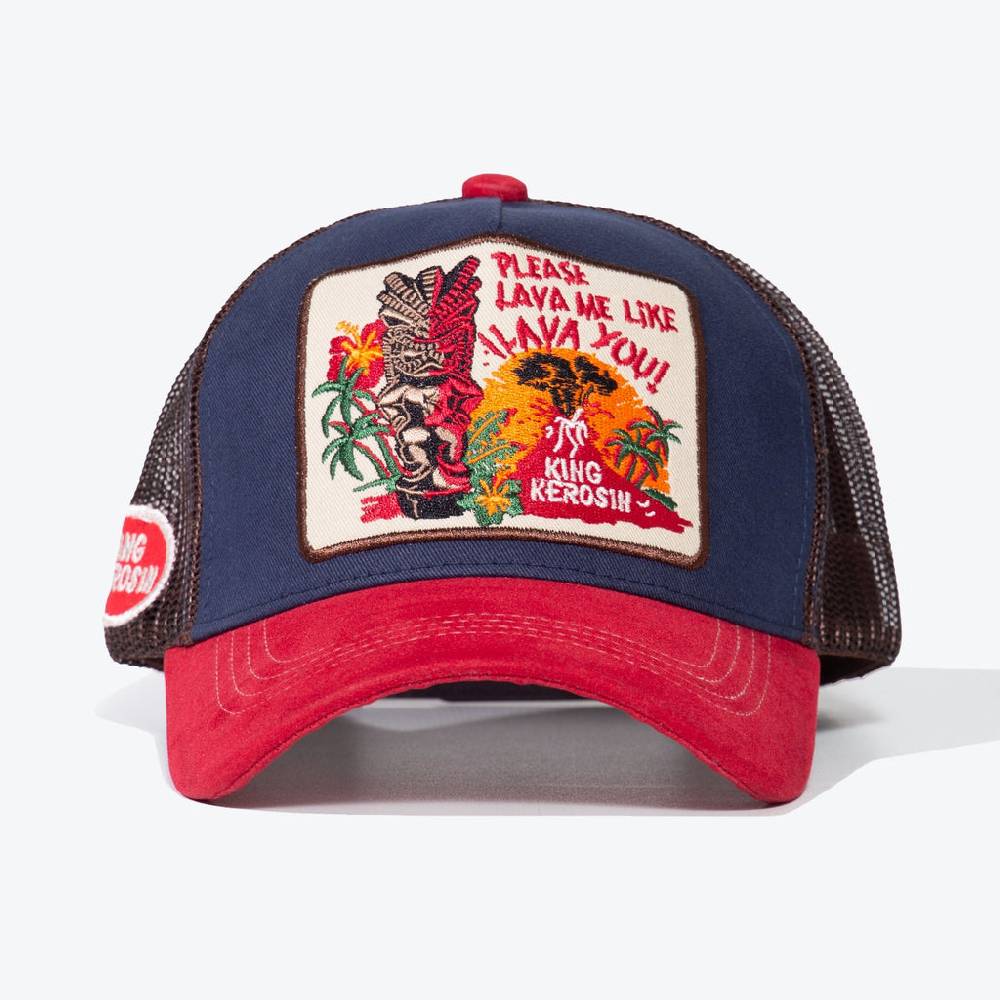 Queen Kerosin Trucker Cap «Lava me» Neuheiten