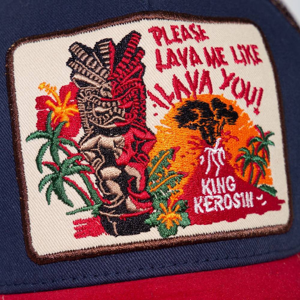 Queen Kerosin Trucker Cap «Lava me» Neuheiten