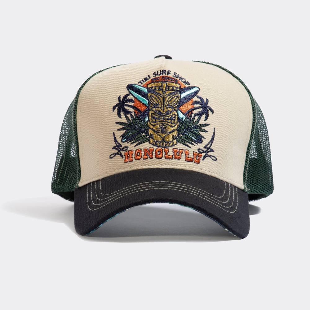 Queen Kerosin Trucker Cap «Honolulu» Bestseller