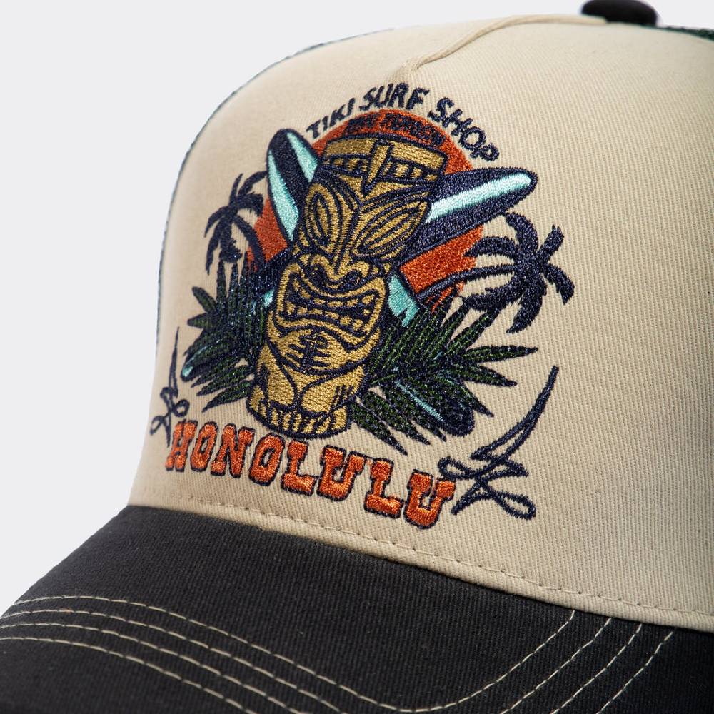 Queen Kerosin Trucker Cap «Honolulu» Bestseller