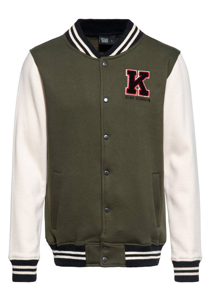 Queen Kerosin College Sweatjacke «KK» Wochenangebot