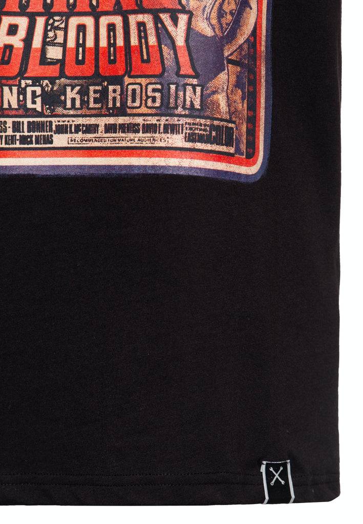 Queen Kerosin T-Shirt Lucki Maurer «Raw & Bloody» Vierteljährliche Förderung