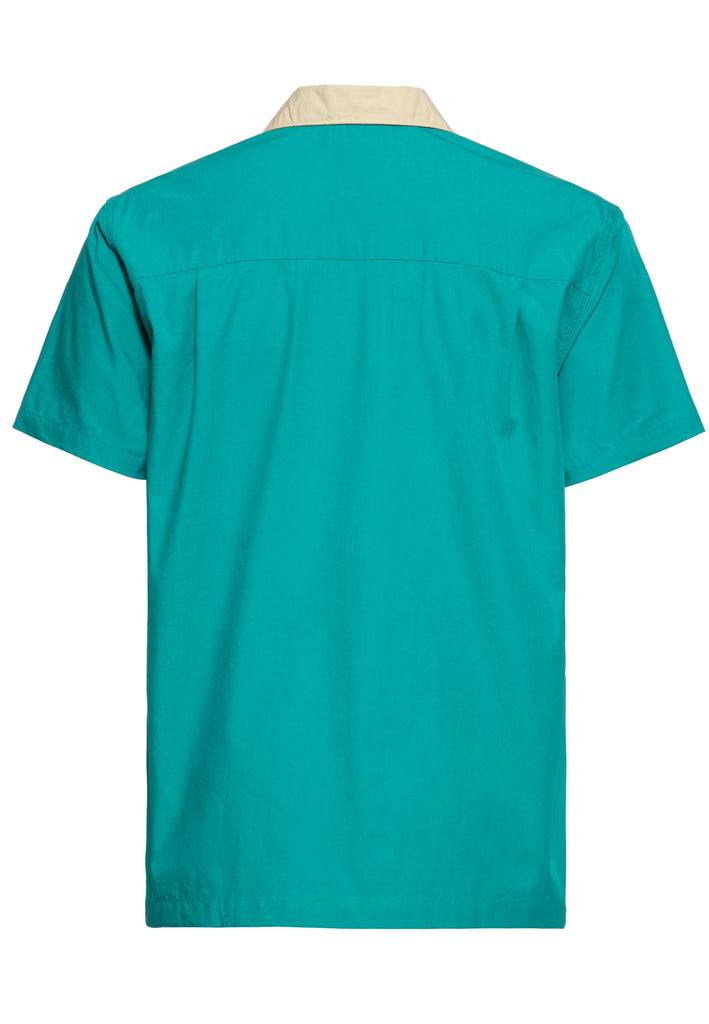 Queen Kerosin Panel Hemd «Pin-Up Hawaii» Black Friday Preise