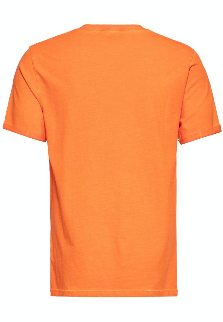 Queen Kerosin Oil Washed T-Shirt «Sacred Wheel» Verkauf